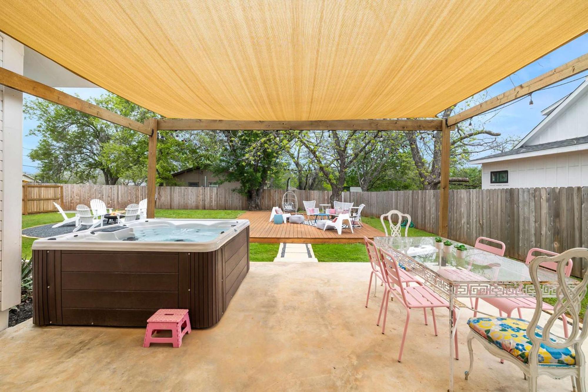 Willa Pink Duchess - Mins To Main Hot Tub & Fire Pit Fredericksburg Zewnętrze zdjęcie